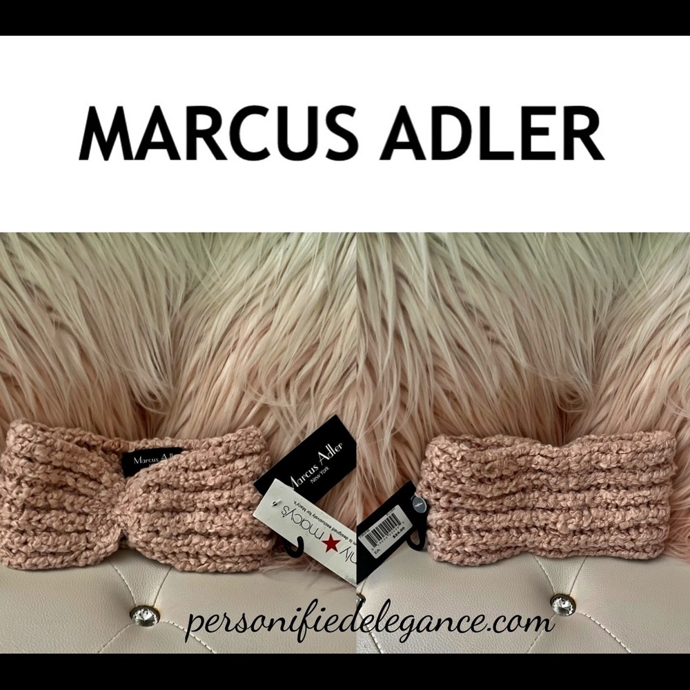 Marcus Adler Ultra Soft Bouclé Blush Pink Headband